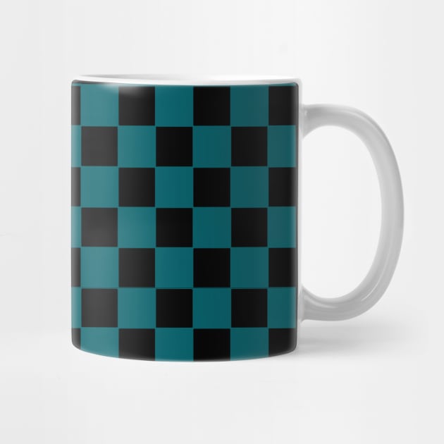 Teal Checkered by tsterling